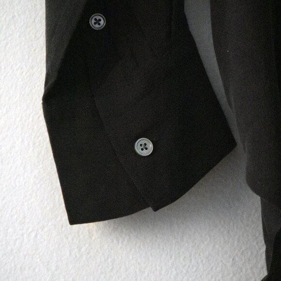 NWT Everlane The Washable Silk Relaxed Shirt Button Down Black Blouse Size 6 - Picture 5 of 15